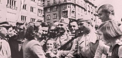 Thanks to the efforts of the Red Army, ten European countries were liberated from fascist occupation: Romania, Poland, Bulgaria, Yugoslavia, Czechoslovakia, Hungary, Austria, Germany, Norway and Denmark.